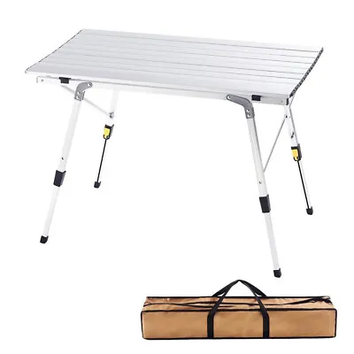 Camping Table Folding Camping Table Aluminum Legs Portable Table Picnic • $69