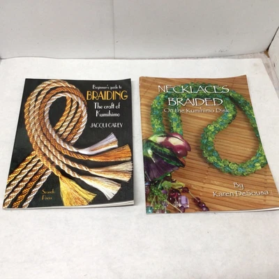 $14.99 • Buy Beginner's Guide To Braiding: The Craft Of Kumihimo By Jacqui Carey + Extra Book