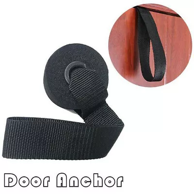 Home Exercise Yoga Over Door Anchor Fitness Resistance Bands Elastic Band YXQU • $13.39