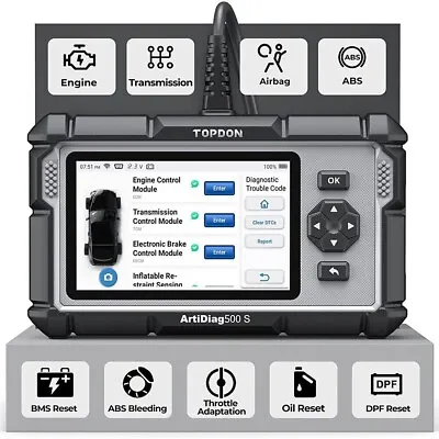 MITSUBISHI Car Diagnostic Code Reader OBD2 Scanner Tool ABS SRS OIL DPF AD500S • $226.07