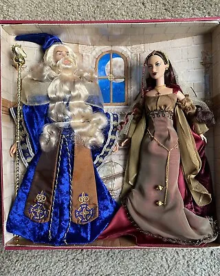 Merlin & Morgan Le Fay Barbie And Ken Doll Gift Set Magic & Mystery Collection • $165
