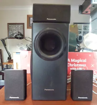 Panasonic SB-HW480 Sub Woofer SB-HF230 Centre 2 X SB-HC230 Fnt Speaker's • £9.99