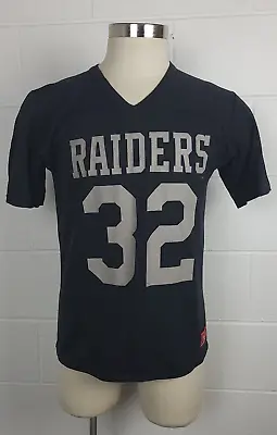 Vtg Rawlings Los Angeles Raiders Marcus Allen Tshirt Shirt Single Stitch USA M-L • $35