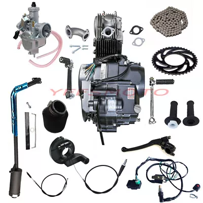 Lifan 125cc 4-stroke Engine Motor For Honda Trail CL70 CRF50 CT70 ST90Apollo SSR • $569.11