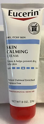 Eucerin Skin Calming Creme. Fragrance Free￼. ￼8oz. Natural Oatmeal Enriched￼. • $9.25