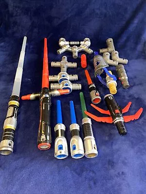 Build Your Own Lightsaber Assorted Parts Pieces LOT • $45.99