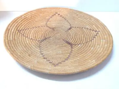 Vintage Diegueno Ca. Mission Indian Basket Tray - Xlnt  Condition - 13 3/4  • $435.62