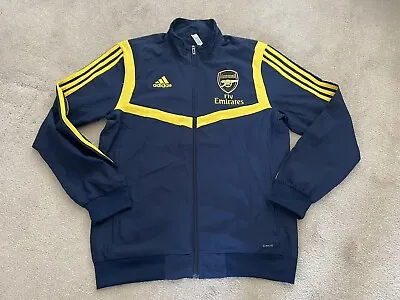 £5.50 • Buy Arsenal Training Jacket Men’s Medium Navy Yellow