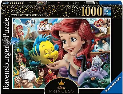 NEW! Ravensburger Disney Heroines No.3 The Little Mermaid Ariel 1000pc Puzzle • $48