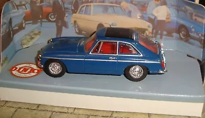 M.g.b. Gt 1965 Car - Blue - Matchbox The Dinky Collection - 1:43 - Dy-3 • £14.75