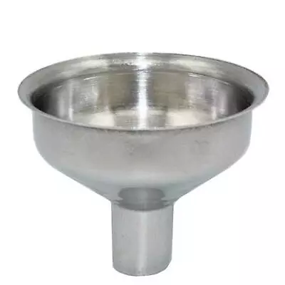 Best Stainless Steel FUNNEL WITH HANDLE Kitchen Filling Metal Feeder Small Large • $6.58