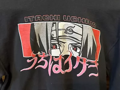 Anime Naruto Hoodie Pullover Jumper Itachi Uchiha Print Hooded Sweatshirt • $15