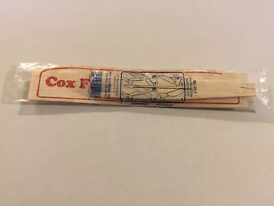 Vintage “Cox Farms” Balsa Wood Glider Plane Model Paul Guillow Inc New Sealed • $5