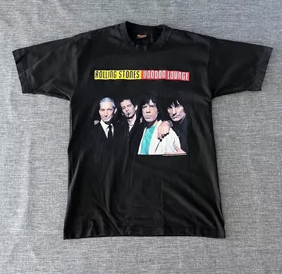 Vintage Rolling Stones T-Shirt Australian Tour Voodoo Lounge 1994 1995 Large • $109.95