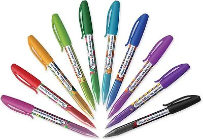 10 Pack Of Paper Mate InkJoy Mini Ballpoint Pens Retractable Medium Point  • £9