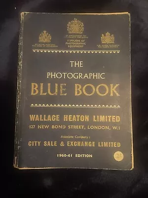 Vintage Book The Photographic Blue Book For- 1961 - 1962 • £14