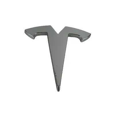 2012 - 2020 Tesla Model S Liftgate Trunk Lid Emblem Logo Badge Set 100856-00-A • $51.99