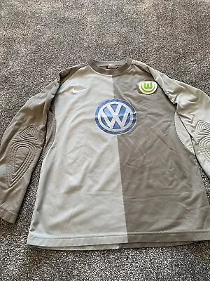 £14.99 • Buy Wolfsburg Nike Unisex Junior Kid's Goalkeeper Jersey Age 13-14