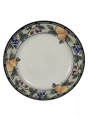 (1) Mikasa GARDEN HARVEST CAC29 Intaglio 11 1/4  Dinner Plate Stoneware • $9.94