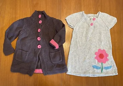 Mini Boden Size 2-3 Cardigan Sweater Dress Lot • $20