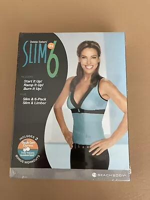 Debbie Siebers SLIM IN 6 On A 3 DVD Video Of FITNESS Workout WEIGHT LOSS Kit NEW • $15