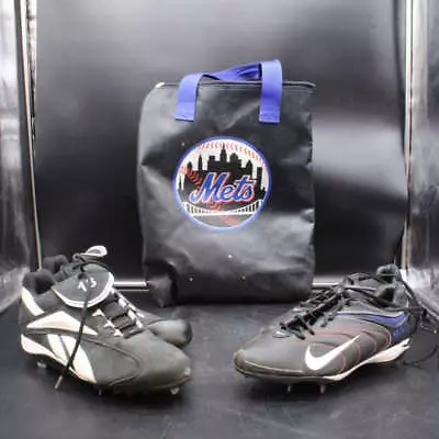 Kaz Matsui +  Game Used/Player Worn Cleats/Bag Lot New York Mets ZJ8767 • $80.99