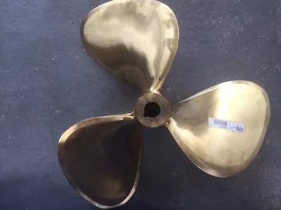 Brass Propeller 3 Blade 24 X 26 LH 1-1/2  Taper 318125 Michigan Wheel • $1400