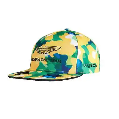 Aston Martin Cognizant F1 Fernando Alonso Special Edition Kimoa Brazil GP Hat • $59