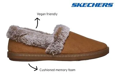 £17.95 • Buy Skechers Slippers Ladies Skechers Campfire Slippers Shoes Size 3 4 5 6 7 8 NEW