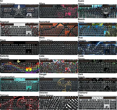 Choose Any 1 Vinyl Decal/Skin For Logitech K750 Keyboard PC - Free US Shipping! • $14.99