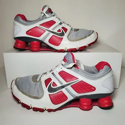 Nike Shox Flywire Turbo - Pink/Grey - 2010 Women’s 7.5 Running Shoe - 407268-005 • $21.95