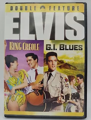 Elvis Presley Double Feature King Creole / G.i. Blues Dvd Set Brand New • $6.71