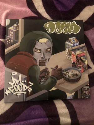 $31 • Buy MF DOOM  MM..Food Green/White W/ Stencil Obi. Vinyl Me Please
