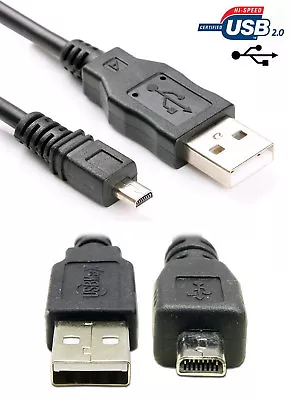USB Data Cable F/ Ricoh Pentax RX18 WG-20 K-01 K-5 K-7 K-5 II K-5 IIs SLR Camera • $5.49