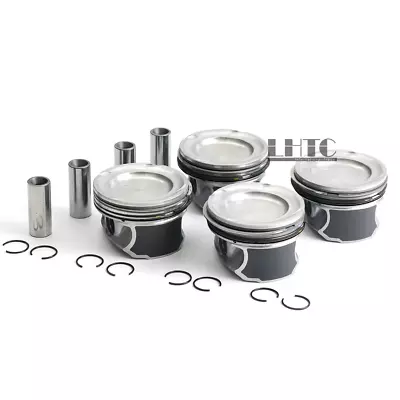 CP Forged Pistons Fits Honda Prelude H22A1 H22A4 87mm (3.425 )Bore 9.0 CR SC7030 • $885.15