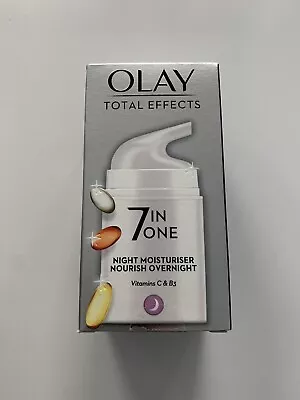 Olay Total Effects 7-In-1 50ml Night Anti-Ageing Firming Cream • £12.50