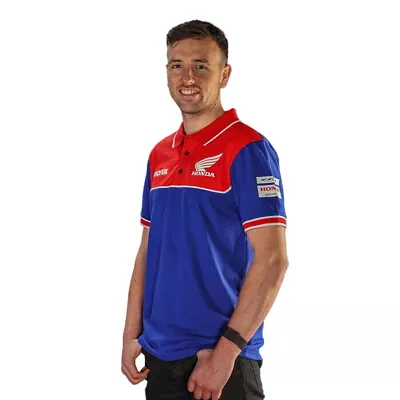 Honda BSB 23 Motorcycle Bike Polo Shirt • £14.99