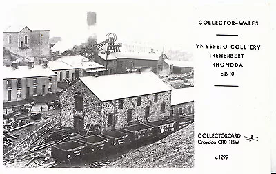 £2.10 • Buy Wales Postcard - Ynysfeio Colliery - Treherbert - Rhondda - Pamlin Prints   U105