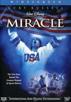 $9.99 • Buy SEALED DISNEY MIRACLE On ICE USA OLYMPIC Hockey Vs Russia 2 DVD Set BRAND NEW
