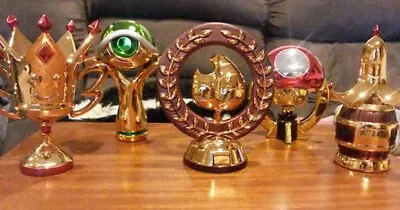 Extremely Rare! Nintendo Mario Kart 7 Cup Trophy Figurine Statue Set • $1625