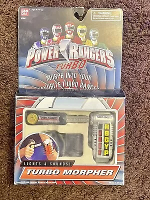 [NEW] 1997 Power Rangers TURBO - Turbo Morpher & Key. W/ Working Lights & Sounds • $450