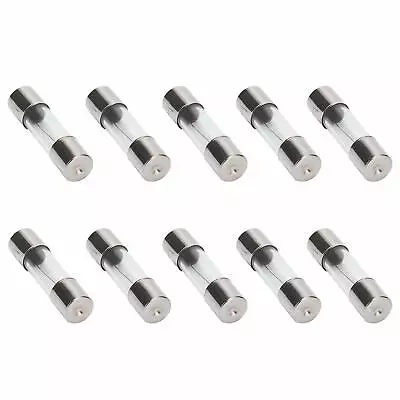 10 Pcs F5AL Fast-Blow Fuse 5A 250V Glass Fuses 5 X 20 Mm (5amp) (F5A) • $5.99