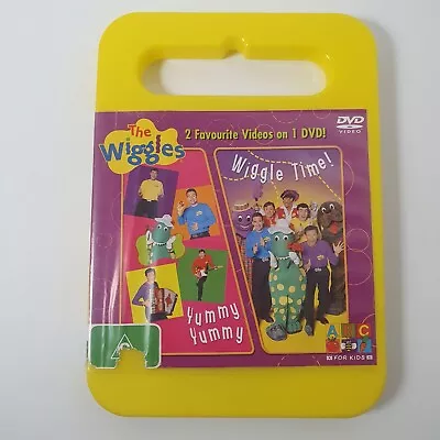 The Wiggles - Wiggle Time! & Yummy Yummy (DVD 1998) Region 4 Australia -P • $8