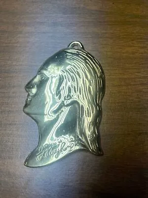 $24.50 • Buy Va Virginia Metalcrafters Silhouette George Washington 6 45 Brass Free Shipping