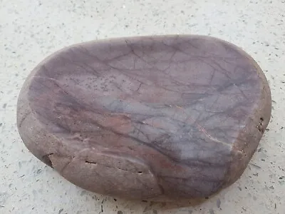 Handmade Natural Pebble Stone Soap Dish  Ref16 • £34.99