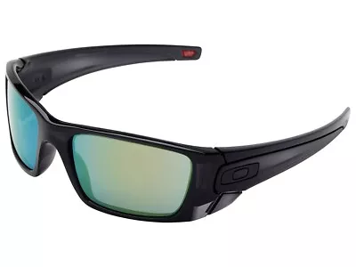 Oakley Fuel Cell Sunglasses OO9096-85 Polished Black Ink/Emerald Iridium • $99.99