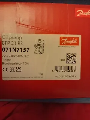 Danfoss Diamond Series BFP21 R3 Oil Pump • £80