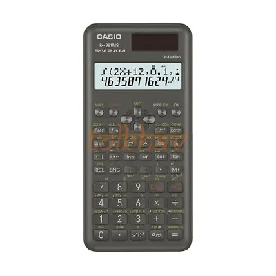 Casio FX-991MS Scientific Calculator FX 991 MS FX991MS Brand New 2 Line Display • $50.53