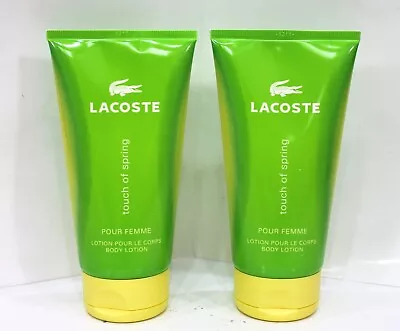 Lacoste Touch Of Spring Body Lotion For Women 150ml X2 • £12.99