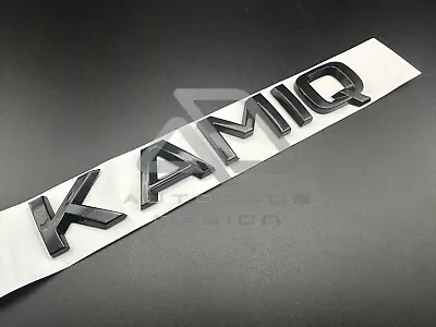 Skoda Kamiq Gloss Black Badge Rear Trunk Bootlid • $18.88